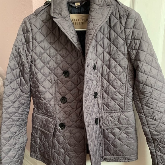 Burberry Brit Quilted Down Jacket Women’s - Picture 12 of 15